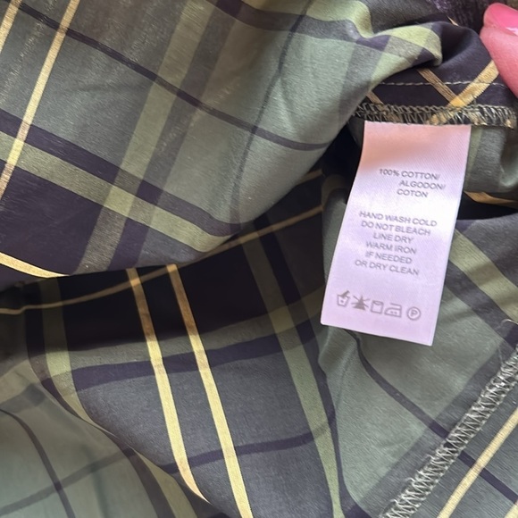 Mac & Jac short sleeve top camouflage colors babydoll sleeves and flare cut - Picture 10 of 12